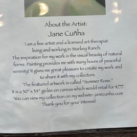 “Summer Rose” Fine Art by Jane Cunha item