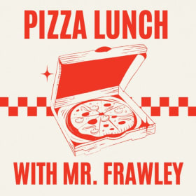 Pizza lunch with Mr. Frawley item