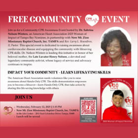 2/12 Community CPR Awareness Event item
