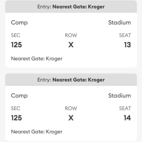 Reba McEntire Houston Rodeo Section 125 Tickets item