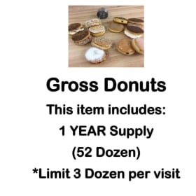 Item #49 - Gross Donuts item