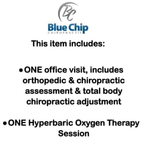 Item #10 - Blue Chip Chiropractic item
