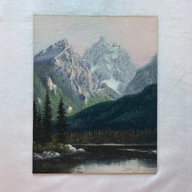 11 by 14 Print on Masonite by Local Artist, Artell Harris #1 item