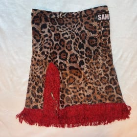 S/M Live S.A.M, Print and Red Practice Skirt item