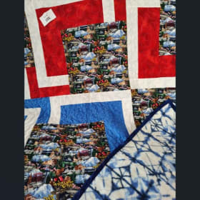 "Scenes of Seattle" 4.5' x 6' Quilt by Julie Putnam item