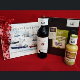 Olive Garden $40 Gift Card, Red Wine, History Book item