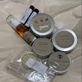 Juniper7 Care Products Gift Basket item