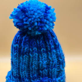 2 Knit Hats - Adult and Child! item