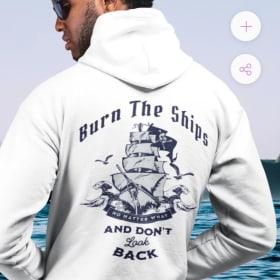 Burn the Ships Hoodie item