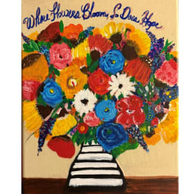 Where Flowers Bloom So Does Hope - 8x10 Canvas item