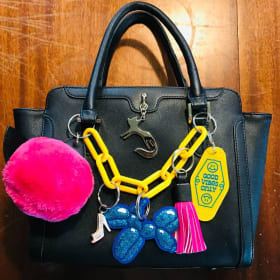 Revamped Black Foxer Cute Handbag item