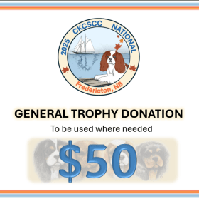 $50 General Trophy Donation item