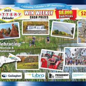2 Lottery Cash Calendar MAILED item