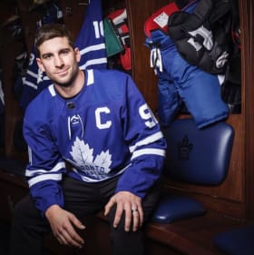 #4. Toronto Maple Leafs Signed Tavares Jersey item