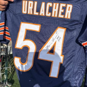 Brian Urlacher HOF Autographed Jersey item