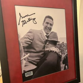 Autographed Photo Gene Stallings and The Bear item