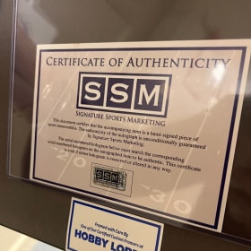 Autographed Photo Gene Stallings and The Bear item