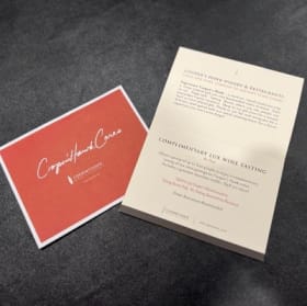 Cooper's Hawk Lux Tasting Experience - VALUE: $40 item