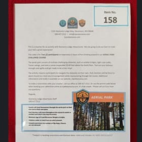 Skamania Lodge Adventures – Aerial Park for 2 item
