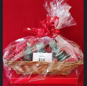 Ceramic Candle Holders by Christy Quinn & See’s Asstd. Chocolates item