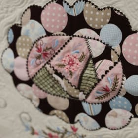 Handcrafted Queen Size Quilt item