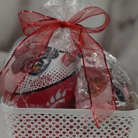 19. Skyline Gift Basket with Crosstown Shootout Basketball item