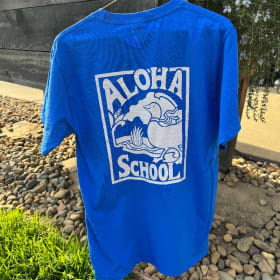 Blue Adult Tshirt item