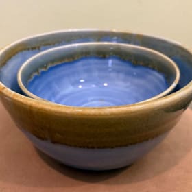 Nesting Pottery Bowls item