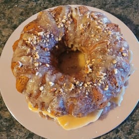 Caribbean Rum Cake w/ Bacardi Gold Glaze item