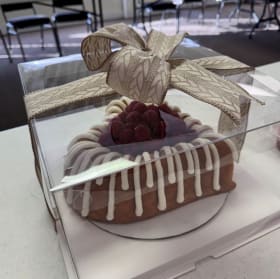 White Chocolate Raspberry Cake item