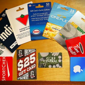 An Assortment of Gift Cards worth $350+ item