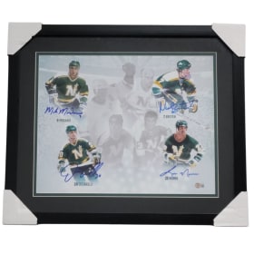 #78 - North Stars Legends Signed Photograph item