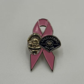 APD Pink Lapel Pin item