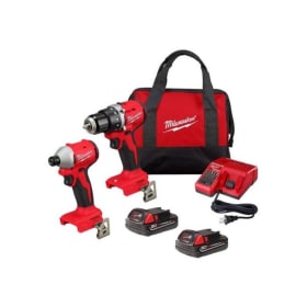 #9. Milwaukee M18 Compact Brushless 2-Tool Combo Kit item
