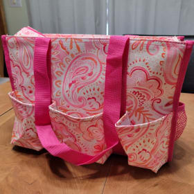 Thirty-One Gifts Zip-Top Organizing Utility Bag – Paisley Pi item