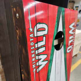 Minnesota Wild Cornhole Board item