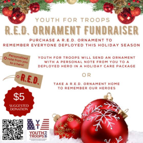 Send a R.E.D. Ornament to a Deployed Service Member item