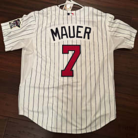 #89 - Signed Joe Mauer Jersey item