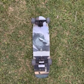 Sector 9 skateboard and helmet- Backdoor Surf Hanalei item