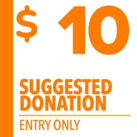 Suggested Donation • Entry Only item