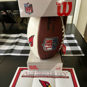 Cardinals Autographed football item