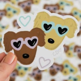 Sticker: Double Doodle item