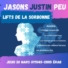 LIFTS SORB: jasons justin peu - 20 mars @17h45-21h15 item