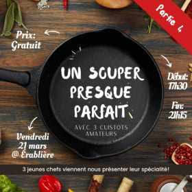 Un Souper Presque Parfait - 21 mars @17h30-21h15 ÉRAB item