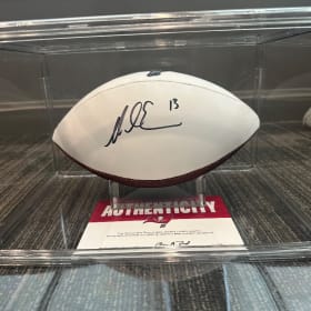 Signed Bucaneers Football item