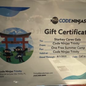 Code Ninja Gift Certificate item