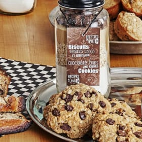 Recette en pot : Biscuits brisures et choco item