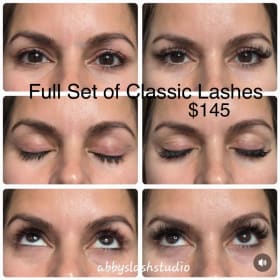 Full Set of Classic Lashes - Abby’s Lash Studio item