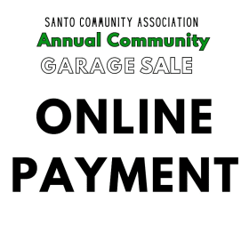Community Garage Sale Participate Entry item