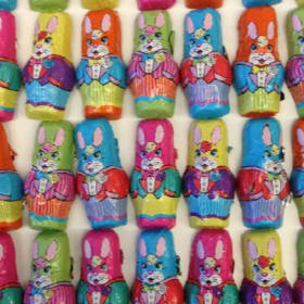 E2. Milk Chocolate Foil Bunnies item